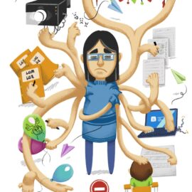 Trabajo en la escuela pública, y el rey… va desnudo